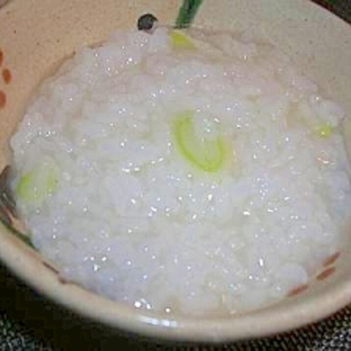 湯豆腐スープで優しい‘お粥’